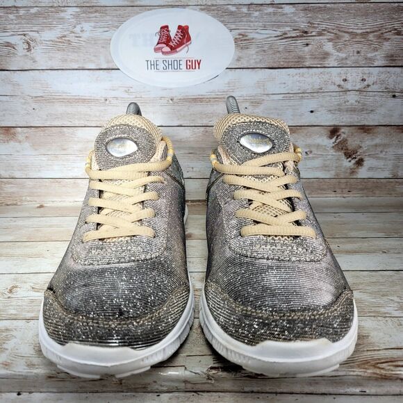 Cheeks Women's Athletic Shoes - Brown and Tan - Picture 4 of 10